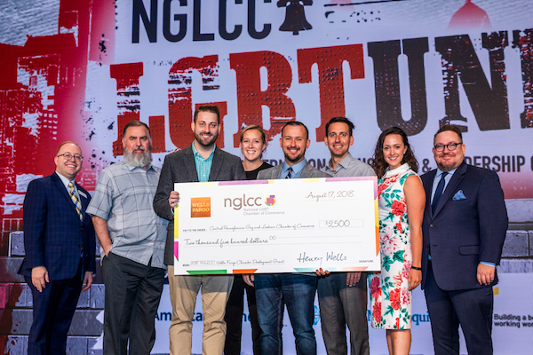 Representatives of Keystone Business Alliance received Chamber Development Grant at the 2018 NGLCC International Business and Leadership Conference in Philadelphia.